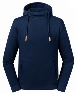 Pure Organic High Collar Hooded Sweat - Reklamnepredmety