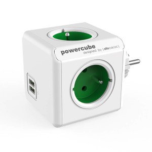 Moderní zásuvka POWER CUBE ORIGINAL USB - Reklamnepredmety