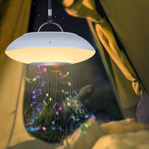 Mood LED lampa s bluetooth reproduktorem