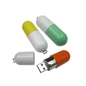 PLASTOVÝ USB FLASH DISK PILULKA - Reklamnepredmety