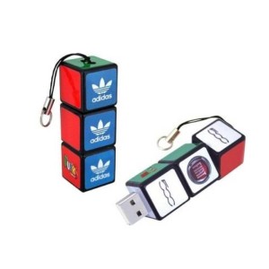 PLASTOVÝ USB FLASH DISK RUBIKOVA KOSTKA - Reklamnepredmety