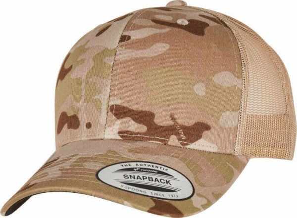 6 panelová kšiltovka Retro Cap Multicam®