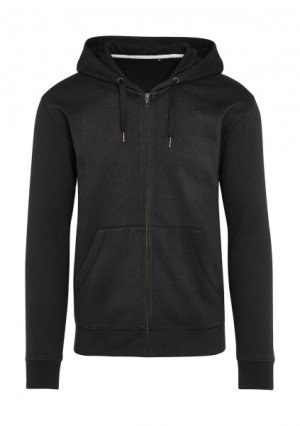 Unisex mikina na zip s kapucí Signature - Reklamnepredmety