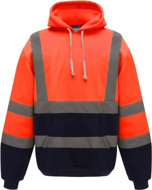 Mikina s kapucí Hi-Vis Yoko | HVK05 - Reklamnepredmety