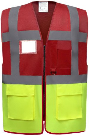 Hi-Vis multifunkční vesta Yoko | HVW801 - Reklamnepredmety