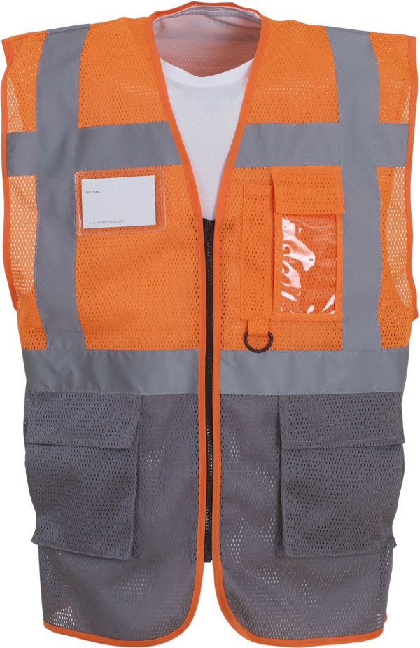 Hi-Vis síťovaná bezpečnostní vesta Yoko | HVW820