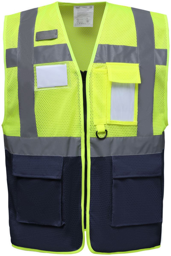 Hi-Vis síťovaná bezpečnostní vesta Yoko | HVW820