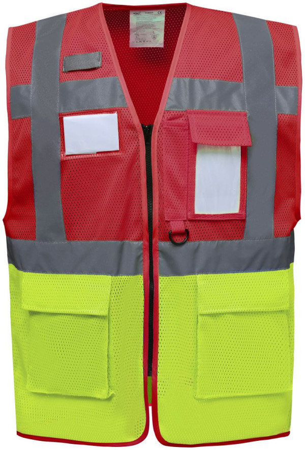 Hi-Vis síťovaná bezpečnostní vesta Yoko | HVW820