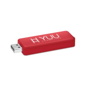 USB flash disk se svítícím logem - Reklamnepredmety