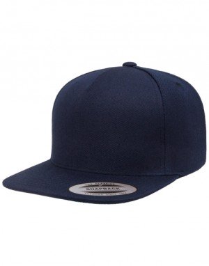 5 panelová kšiltovka Premium Snapback - Reklamnepredmety