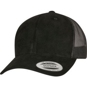 6 panelová Trucker kšiltovka "Suede"