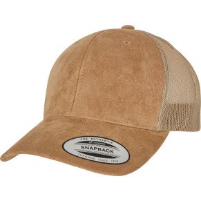 6 panelová Trucker kšiltovka "Suede"