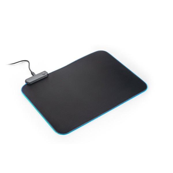 THORNE MOUSEPAD RGB. Podložka pod myš s pryžovou základnou