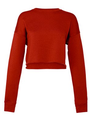 Dámská mikina Cropped Crew Fleece - Reklamnepredmety