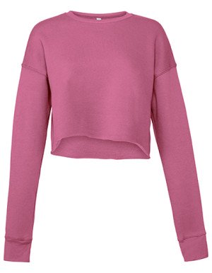 Dámská mikina Cropped Crew Fleece - Reklamnepredmety