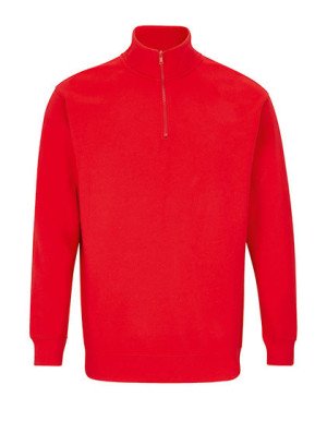 Unisex mikina Conrad na 1/4 zip - Reklamnepredmety