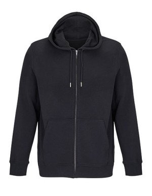 Unisex mikina s kapucí na zip Calipso - Reklamnepredmety