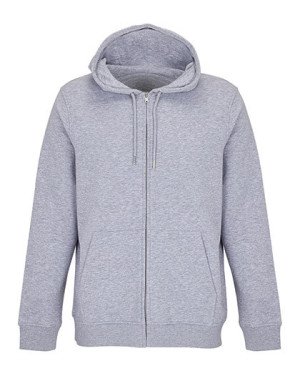 Unisex mikina s kapucí na zip Calipso - Reklamnepredmety