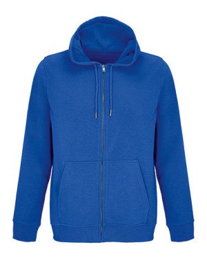 Unisex mikina s kapucí na zip Calipso - Reklamnepredmety