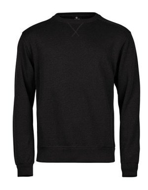 Mikina z žebrovaného interlocku Crew Neck - Reklamnepredmety