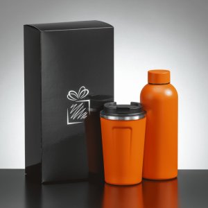 Termoska 500ml a termohrnek 350ml DRINK SET - Reklamnepredmety