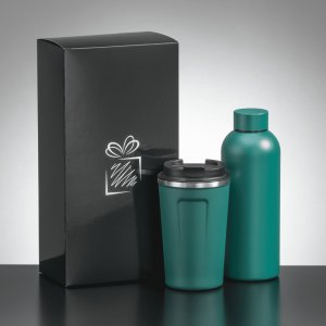 Termoska 500ml a termohrnek 350ml DRINK SET - Reklamnepredmety