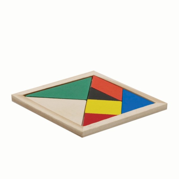 Dřevěné puzzle TANGRAM BASE