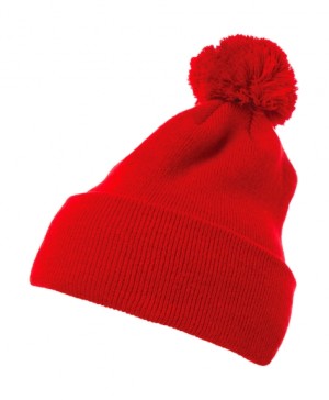 Cuffed Pom Pom Knit Beanie čepice - Reklamnepredmety