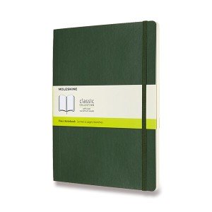 Zápisník Moleskine - měkké desky XL, čistý - Reklamnepredmety