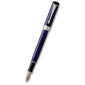 Parker Duofold Classic Blue & Black CT plnicí pero INT - Reklamnepredmety