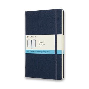 Zápisník Moleskine - tvrdé desky L, tečkovaný - Reklamnepredmety