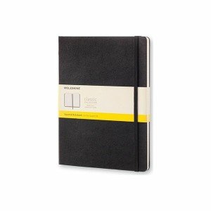 Zápisník Moleskine - tvrdé desky XL, čtverečkovaný - Reklamnepredmety