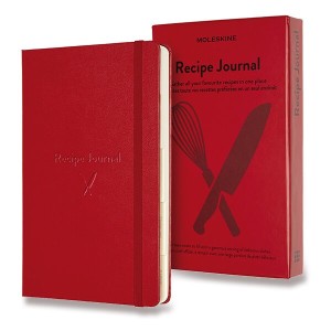 Zápisník Moleskine Passion Recipe Journal - tvrdé desky L - Reklamnepredmety