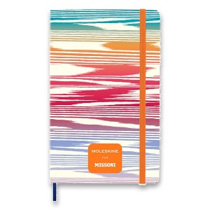 Zápisník Moleskine Missoni Fiamm - tvrdé desky L, linkovaný - Reklamnepredmety