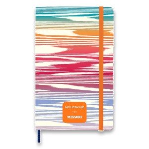 Zápisník Moleskine Missoni Fiamm - tvrdé desky L, linkovaný - Reklamnepredmety