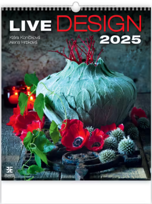 Nástěnný kalendář Live Design - Reklamnepredmety