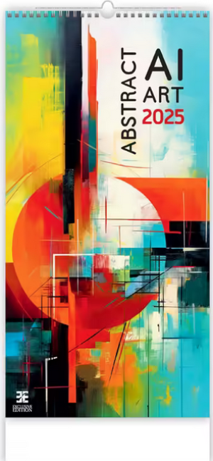 Nástěnný kalendář Abstract AI Art - Reklamnepredmety