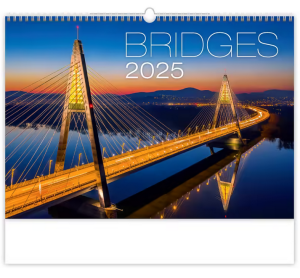 Nástěnný kalendář Bridges - Reklamnepredmety