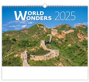 Nástěnný kalendář World Wonders - Reklamnepredmety