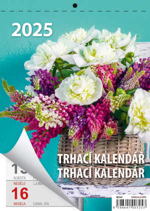 Týdenní trhací kalendář A5 - Reklamnepredmety