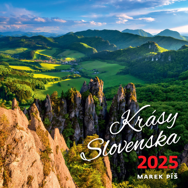 Nástěnný kalendář Krásy Slovenska