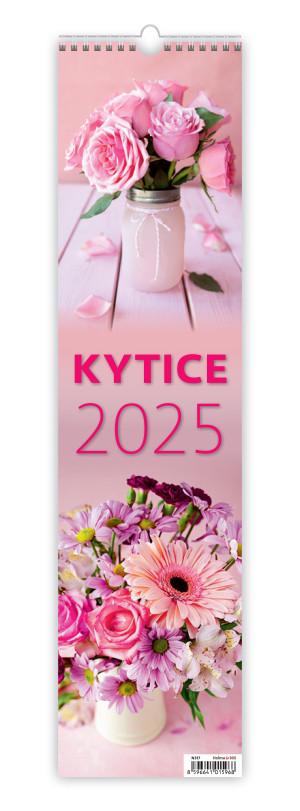 Nástěnný kalendář Kytice – vázanka - Reklamnepredmety