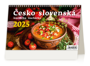 Stolní kalendář Česko-slovenská kuchařka - Reklamnepredmety