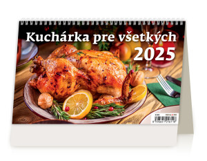 Stolní kalendář Kuchařka pro všechny - Reklamnepredmety