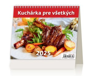 Stolní kalendář MiniMax Kuchařka pro všechny - Reklamnepredmety