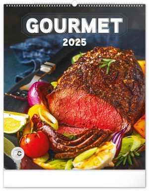 Nástěnný kalendář Gourmet 2025, 48 × 56 cm - Reklamnepredmety