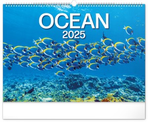 Nástěnný kalendář Oceán 2025, 48 × 33 cm - Reklamnepredmety