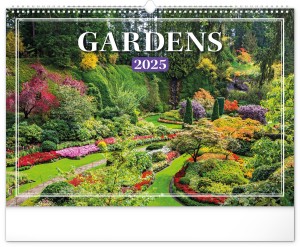 Nástěnný kalendář Zahrady 2025, 48 × 33 cm - Reklamnepredmety
