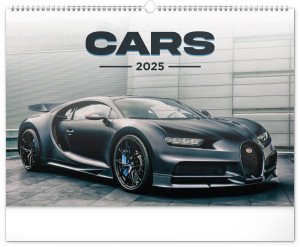 Nástěnný kalendář Auta 2025, 48 × 33 cm - Reklamnepredmety
