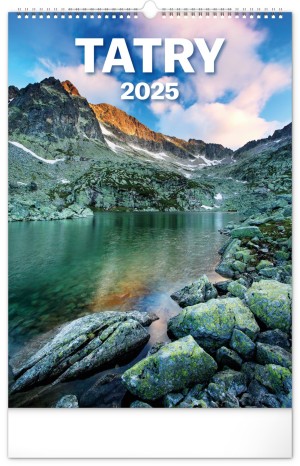 Nástěnný kalendář Tatry 2025, 33 × 46 cm - Reklamnepredmety